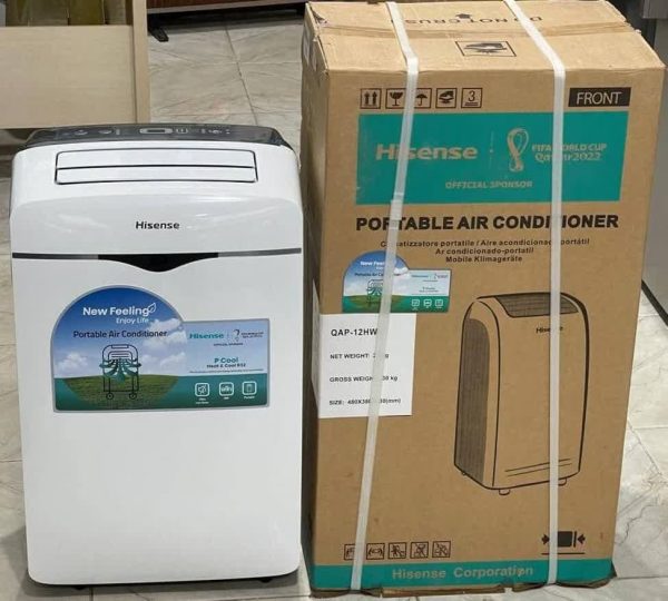 کولر گازی پرتابل 12000 سرد و گرم هایسنس HPH-12F